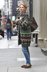 HALEY BENNETT Out and About in New York 09/26/2016