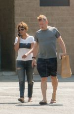 HALLE BERRY Out and About in West Hollywood 08/31/2016