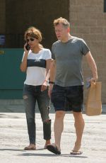 HALLE BERRY Out and About in West Hollywood 08/31/2016