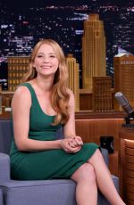 HALYE BENNETT at Tonight Show Starring Jimmy Fallon in New York 09/23/2016