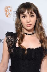 HANNAH MARKS at BBC America Bafta Los Angeles TV Tea Party 2016 in West Hollywood 09/17/2016