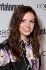 HANNAH MURRAY at Entertainment Weekly 2016 Pre-emmy Party in Los Angeles 09/16/2016