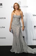 HEATHER GRAHAM at Amfar Gala at Museo Della Permanente in Milan 09/24/2016