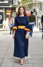 HEIDA REED Arrives at Roksanda fashion Show at London Fashion Week 09/19/2016