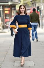 HEIDA REED Arrives at Roksanda fashion Show at London Fashion Week 09/19/2016