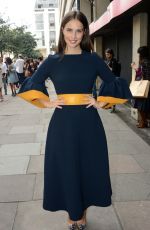 HEIDA REED Arrives at Roksanda fashion Show at London Fashion Week 09/19/2016