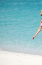 HEIDI MONTAG in Bikini at a Beach in Bahamas 09/14/2016