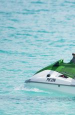 HEIDI MONTAG in Bikini Jet Skiing in Bahamas 09/16/2016