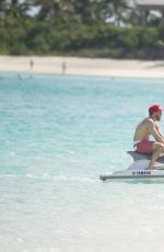 HEIDI MONTAG in Bikini Jet Skiing in Bahamas 09/16/2016