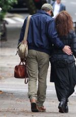 HELENA BONHAM CARTER Out in Hampstead 09/04/2016
