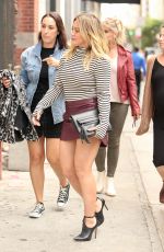 HILARY DUFF Arrives at ABC Kitchen in New York 09/27/2016