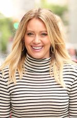 HILARY DUFF Arrives at ABC Kitchen in New York 09/27/2016