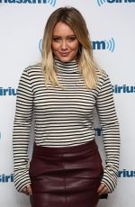 HILARY DUFF at SiriusXM Studios in New York 09/27/2016