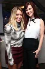 HILARY DUFF at SiriusXM Studios in New York 09/27/2016