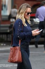 HILARY DUFF Out and About in New York 09/13/2016