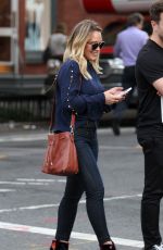 HILARY DUFF Out and About in New York 09/13/2016