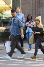 HILARY DUFF Out and About in New York 09/23/2016