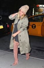 HILARY DUFF Out and About in New York 09/25/2016