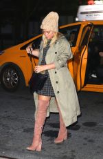 HILARY DUFF Out and About in New York 09/25/2016