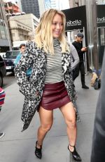 HILARY DUFF Out and About in New York 09/27/2016