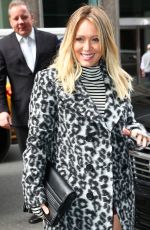 HILARY DUFF Out and About in New York 09/27/2016