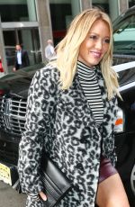 HILARY DUFF Out and About in New York 09/27/2016