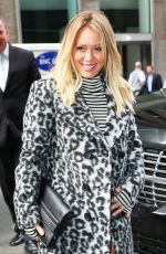 HILARY DUFF Out and About in New York 09/27/2016