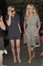 HOLLY WILLOUGHBY and NICOLE APPLETON at Chiltern Firehouse in London 09/01/2016