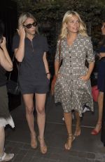 HOLLY WILLOUGHBY and NICOLE APPLETON at Chiltern Firehouse in London 09/01/2016