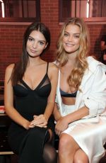EMILY RATAJKOWSKI and NINA AGDAL at DKNY Fashion Show at New York Fashion 09/12/2016