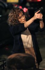 JENNIFER LOPEZ on the Set of \