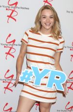 HUNTER HALEY KING at The Young & The Restless 11,000 Show Celebration in Los Angeles 09/08/2016