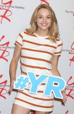 HUNTER HALEY KING at The Young & The Restless 11,000 Show Celebration in Los Angeles 09/08/2016