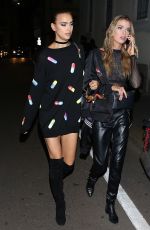 IRINA SHAYK and STELLA MAXWELL Out and About in Milan 09/22/2016
