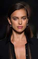 IRINA SHAYK at Bottega Veneta Spring/Summer 2017 Fashion Show at Milan Fashion Week