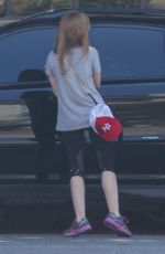 ISAL FISHER Leaves a Salon in Beverly Hills 08/31/2016
