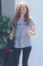 ISAL FISHER Leaves a Salon in Beverly Hills 08/31/2016