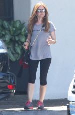 ISAL FISHER Leaves a Salon in Beverly Hills 08/31/2016