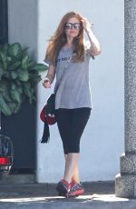 ISAL FISHER Leaves a Salon in Beverly Hills 08/31/2016