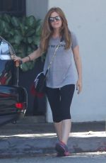 ISAL FISHER Leaves a Salon in Beverly Hills 08/31/2016