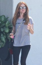 ISAL FISHER Leaves a Salon in Beverly Hills 08/31/2016