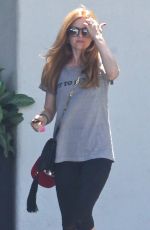 ISAL FISHER Leaves a Salon in Beverly Hills 08/31/2016