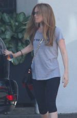 ISAL FISHER Leaves a Salon in Beverly Hills 08/31/2016