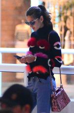 IZABEL GOULART at Galeao International Airport in Rio De Janeiro 08/20/2016 