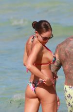 JACLYN SWEDBERG in Bikini at a Beach in Miami 09/03/2016