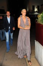 JASMIN LE BON at Oliver Peoples Store Launch Party in London 09/14/2016