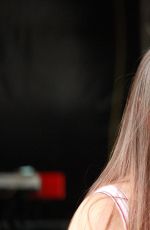 JASMINE THOMPSON on the Set of 