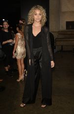 JASMNE SANDERS Leaves Marchesa Fashion Show at New york Fashion Week 09/14/2016
