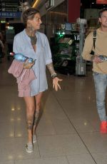 JEMMA LUCY Arrives at Airport in Dublin 09/13/2016