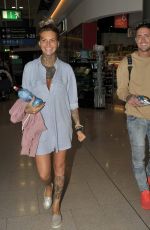 JEMMA LUCY Arrives at Airport in Dublin 09/13/2016